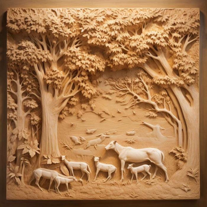 نموذج ثلاثي الأبعاد لآلة CNC 3D Art 